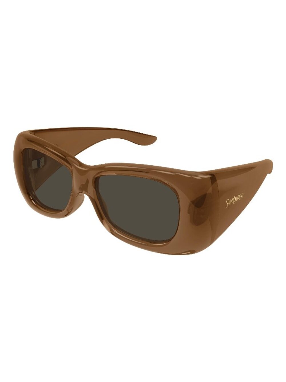 New Saint Laurent Unisex Sunglasses Brown Lens Injected Frame SL 901 HOWL 017 61